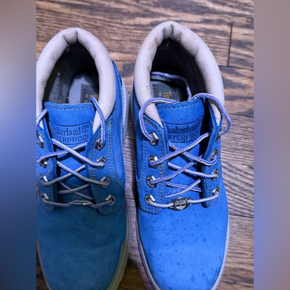 Timberland PRO Blue Low Slee Waterproof Boots Size 6M - Picture 3 of 7